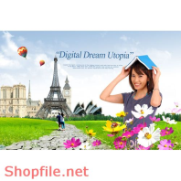 Poster thành phố phát triển