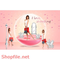 Poster thời trang shoppping