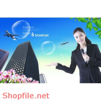 Poster cô gái phóng viên