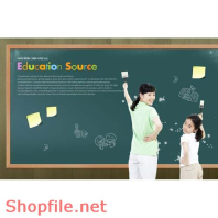 Poster bé học hỏi