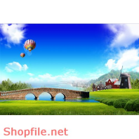 Poster thảo nguyên xanh