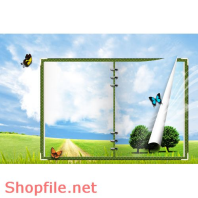 Poster khung cảnh thoáng mát