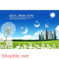 Poster mùa hè mát mẻ