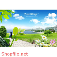 Poster mùa hè mát mẻ