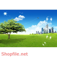 Poster thiên nhiên thoáng mát