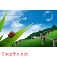 Poster thiên nhiên thoáng mát