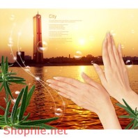 Poster bàn tay và biển