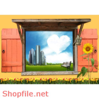 Poster thiên nhiên thoáng mát