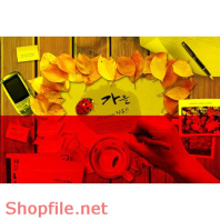 Poster hoa trang trí