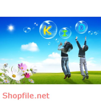 Poster bé vui đùa