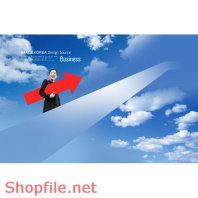 Poster cô gái và mũi tên