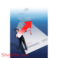 Poster mũi tên đi lên