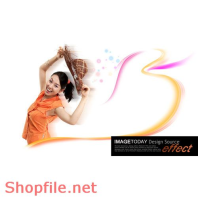 Poster cô gái tươi cười