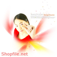 Poster cô gái mờ ảo