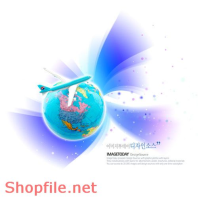 Poster bản đồ và máy bay