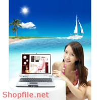 Poster cô gái quyến rủ