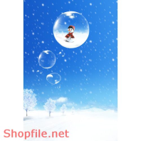 Poster ông già tuyết