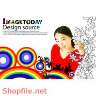 Poster cô gái làm dáng