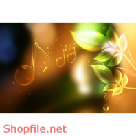 Poster âm nhạc thiên nhiên