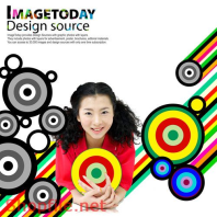 Poster cô gái sôi động