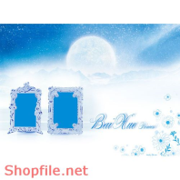 Frame Khung Wedding dể thương