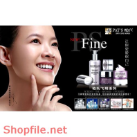 Poster mỹ phẩm cô gái tỏa sáng