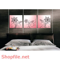 Tranh dán tường hoa năm cánh