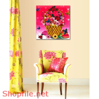 Tranh dán tường hoa