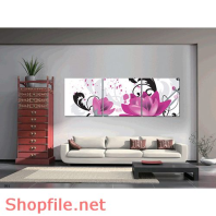 Tranh dán tường hoa sen