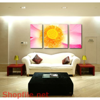 Tranh dán tường hoa sen