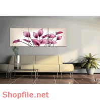 Tranh dán tường hoa loa kèn