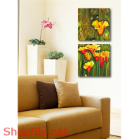 Tranh dán tường sinh động