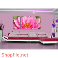 Tranh dán tường hoa sen