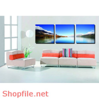 Tranh dán tường biển nước