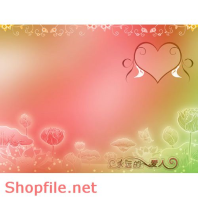 Frame Khung Wedding đáng yêu chất lượng cao psd