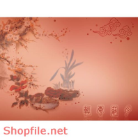 phông ghép ảnh cưới mẫu 2 dễ thương PSD