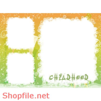 Frame Khung Wedding very cute 1 PSD