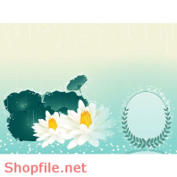 Frame Khung Wedding very cute 2 PSD