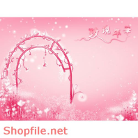 Frame Khung Wedding lovely lovely 2 PSD