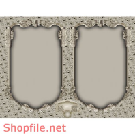 Frame Khung Wedding  beautiful shopfile mẫu 2 PSD