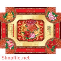 Mẫu Layout bao bì hoa độc đáo