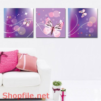 Tranh dán tường bướm bay