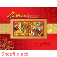 Mẫu Layout bao bì chim và hoa