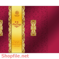 Mẫu Layout bao bì họa tiết hoa