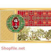 Mẫu Layout bao bì chữ thập