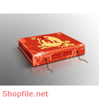 Mẫu Layout bao bì hộp bánh