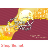 Mẫu Layout bao bì mặt trăng