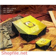 Mẫu Layout bao bì bánh hộp đẹp