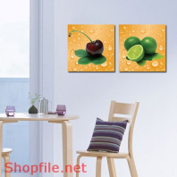 Tranh dán tường quả chanh