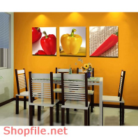 Tranh dán tường ớt đà lạt